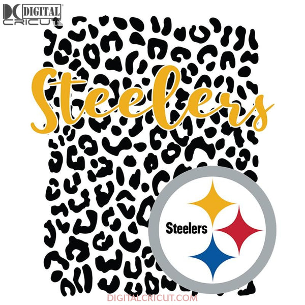 Pittsburgh Steelers Leopard Spirit Svg, Pittsburgh Steelers Svg, NFL Svg, Cricut File, Clipart, Leopard Svg, Sport Svg, Football Svg