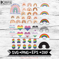 Lgbt Pride Svg Bundle Files For Cricut Svg Png Dxf Eps