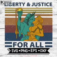 Liberty Justice For All Lgbt Pride SVG PNG DXF EPS Download Files