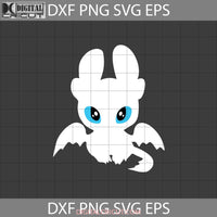 Light Fury Svg How I Train Your Dragon Cartoon Cricut File Clipart Png Eps Dxf