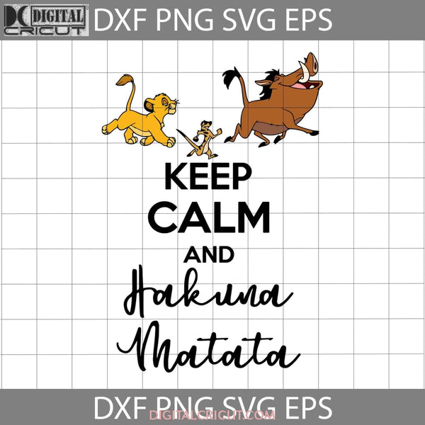 Lion King Svg Cartoon Cricut File Clipart Png Eps Dxf