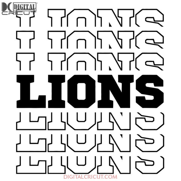 Lions Love Svg, Football Lions Svg, Love Lions Svg, NFL Svg, Cricut File, Clipart, Detroit Lions Svg, Football Svg, Sport Svg, Love Football Svg59