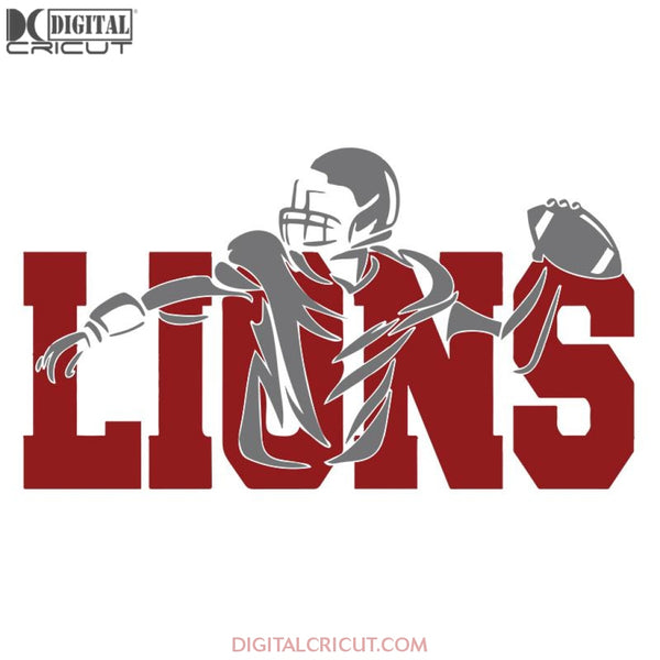 Lions Love Svg, Football Lions Svg, Love Lions Svg, NFL Svg, Cricut File, Clipart, Detroit Lions Svg, Football Svg, Sport Svg, Love Football Svg29