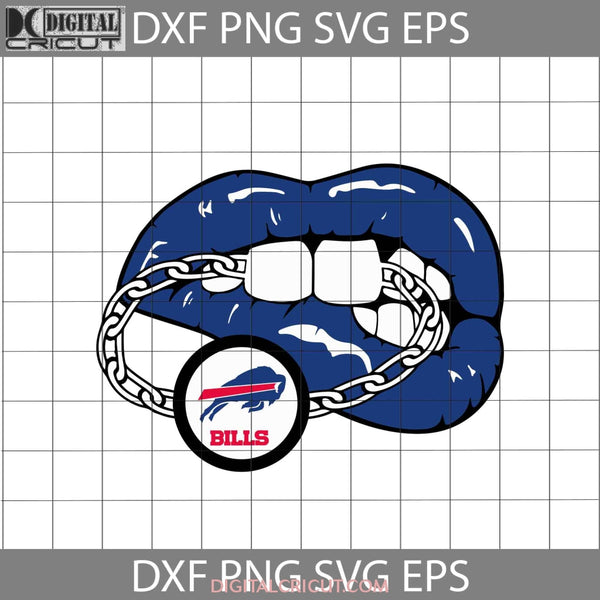 Buffalo Bills Lips Svg Nfl Love Football Team Cricut File Clipart Sexy Png Eps Dxf