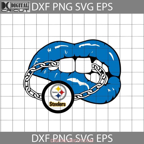 Pittsburgh Steelers Lips Svg Nfl Love Football Team Cricut File Clipart Sexy Png Eps Dxf