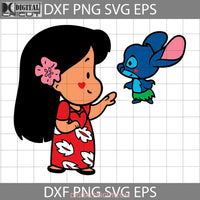 Little Princess Lilo Svg Stitch Cartoon Cricut File Clipart Png Eps Dxf