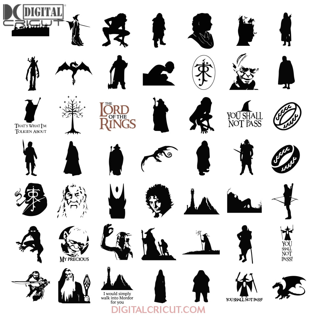 Lord Of The Rings Ring Vector