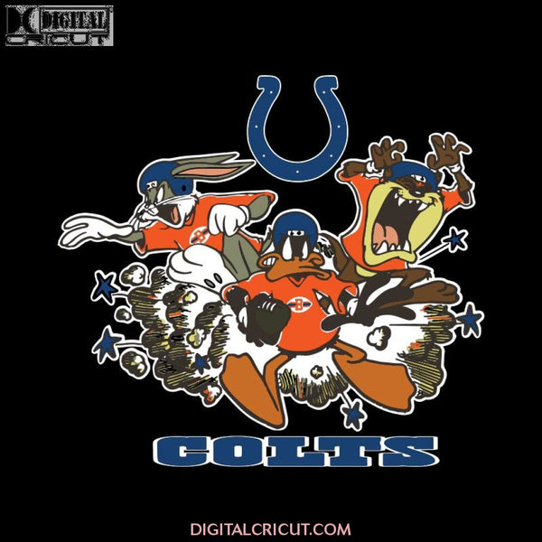 The Looney Tunes Football Team Indianapolis Colts Svg, NFL Svg, Cricut File, Clipart, Football Svg, Love Football Svg, Sport Svg, Png, Eps, Dxf