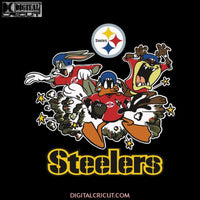 The Looney Tunes Football Team Pittsburgh Steelers Svg, NFL Svg, Cricut File, Clipart, Football Svg, Love Football Svg, Sport Svg, Png, Eps, Dxf