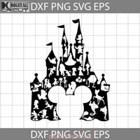 Magic Kingdom Mickey Mouse Svg Cartoon Cricut File Clipart Png Eps Dxf