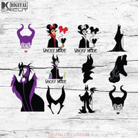 Maleficent, Bundle, Maleficent Svg, Disney Halloween Svg, Disney Svg, Cricut File, Svg