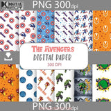 Man Seamless Pattern Digital Papers Scrapbook Paper Background Wallpaper 12*12Inches -300Dpi