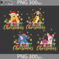 Merry Christmas Png Bundle Images Digital 300Dpi