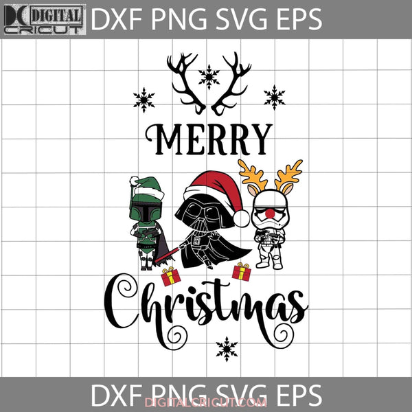 Merry Christmas Svg Gift Cricut File Clipart Png Eps Dxf