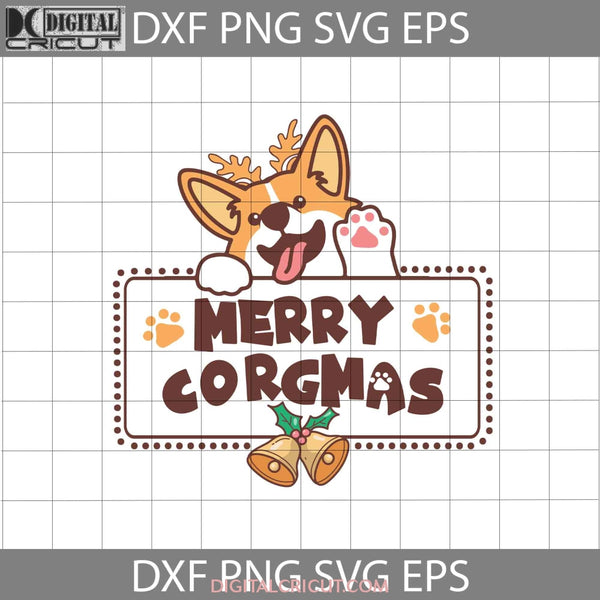 Merry Corgmas Svg Dog Christmas Cricut File Clipart Png Eps Dxf