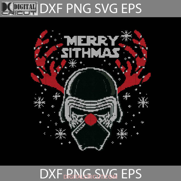 Merry Sithmas Svg Star Wars Svg Christmas Gift Cricut File Clipart Png Eps Dxf