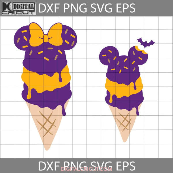 Mice Cream New Svg Halloween Cricut File Clipart Png Eps Dxf