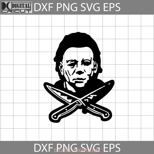 Michael Myers Svg Horror Movie Halloween Gift Funny Cuties Cricut File Clipart Png Eps Dxf