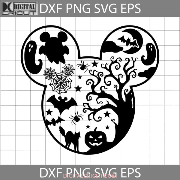 Mickey Halloween Svg Cricut File Clipart Png Eps Dxf