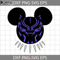 Mickey Mouse Black Panther Svg Cartoon Cricut File Clipart Png Eps Dxf