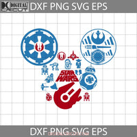 Star Wars Mickey Mouse Head Svg 4Th Of July Independence Day Cricut File Clipart Png Eps Dxf