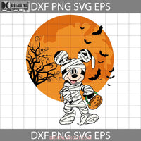 Mickey Mouse Mummy Svg Halloween Svg Cricut File Clipart Png Eps Dxf