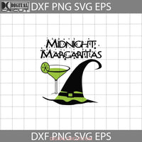 Midnight Margaritas Svg Wine Svg Halloween Svg Gift Funny Cuties Horror Cricut File Clipart Png Eps