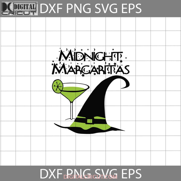 Midnight Margaritas Svg Wine Svg Halloween Svg Gift Funny Cuties Horror Cricut File Clipart Png Eps