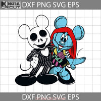 Minnie And Mickey Costume Svg Jack Sally Halloween Gift Funny Cuties Horror Cricut File Clipart Png