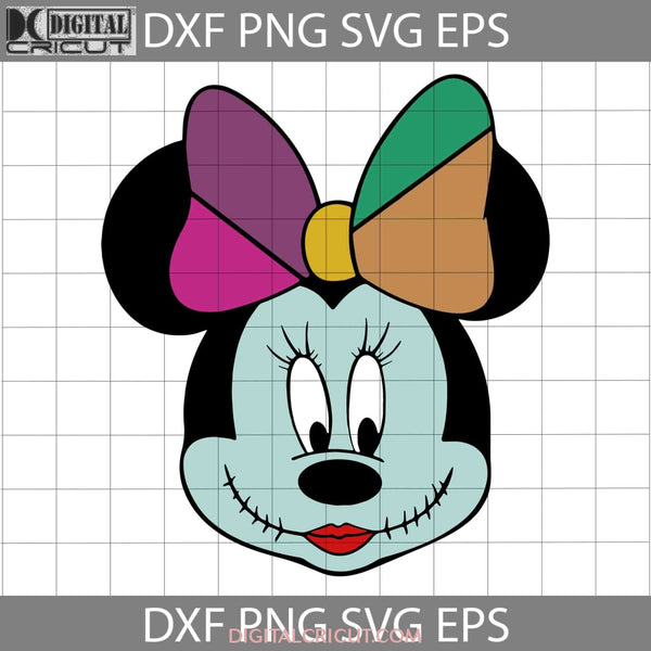 Minnie Mouse Svg Halloween Cricut File Clipart Png Eps Dxf