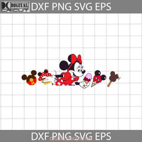 Minnie Snacks Mickey Mouse Ears Svg Vacay Mode Cartoon Cricut File Clipart Png Eps Dxf