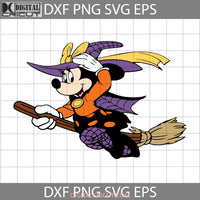 Minnie Witch Svg Halloween Cricut File Clipart Png Eps Dxf