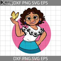 Mirabel Madrigal Encanto Svg Cartoon Cricut File Clipart Png Eps Dxf