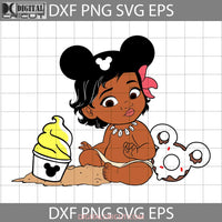 Moana Mickey Svg With Balloon Cartoon Cricut File Clipart Png Eps Dxf