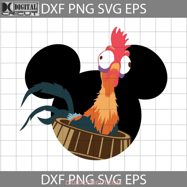 Moana Svg Hei Chicken Barrel Cartoon Cricut File Clipart Png Eps Dxf