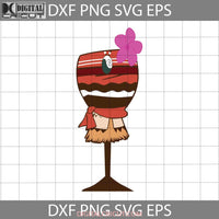 Moana Svg Princess Wine Glass Cartoon Cricut File Clipart Png Eps Dxf