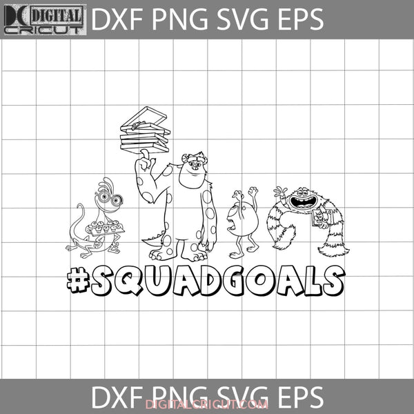 monsters inc cricut Monster inc Squadgoals Svg, Monster University Svg, Cartoon Svg, Cricu – Digitalcricut