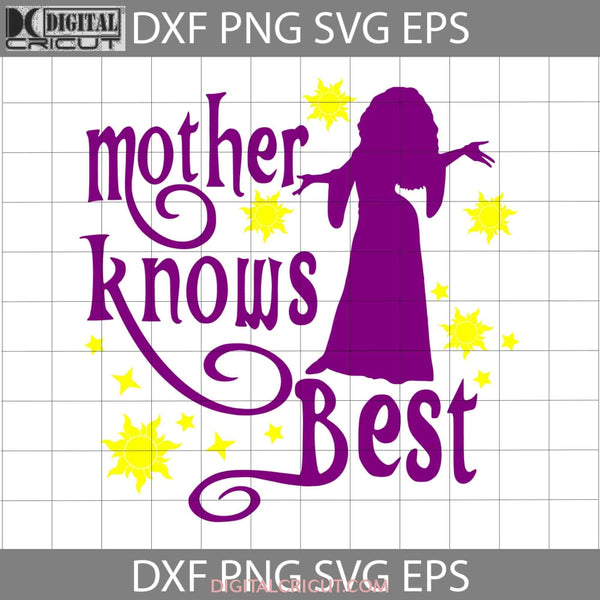 Mother Knows Best Svg Cartoon Cricut File Clipart Png Eps Dxf