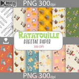 Mouse Seamless Pattern Digital Papers Scrapbook Pattern Paper Background Wallpaper 12*12Inches