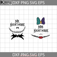 Mr Nightmare Svg Mrs Jack And Sally Horror Movie Halloween Gift Funny Cuties Bundle Cricut File