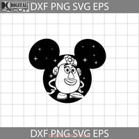 Mrs. Potato Svg Mickey Head Toy Story Cartoon Cricut File Clipart Png Eps Dxf