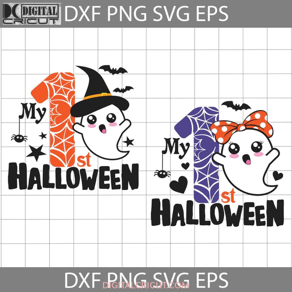 My 1St Halloween Svg Svg Cricut File Clipart Png Eps Dxf