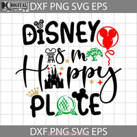 My Happy Place Svg Cartoon Cricut File Clipart Png Eps Dxf