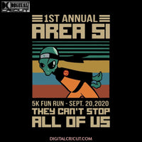Naruto 1st annual Area 51 they can’t stop all of us vintage UFO Alien, UFO Alien svg, UFO Alien png