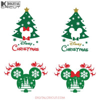 Disney Noel 2020 Svg, Mickey And Minnie Mouse Christmas Svg, Disney Christmas Svg, Christmas Svg, Disney Svg, Christmas Tree Svg
