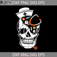 Nurse Skull Svg Halloween Svg Cricut File Clipart Png Eps Dxf