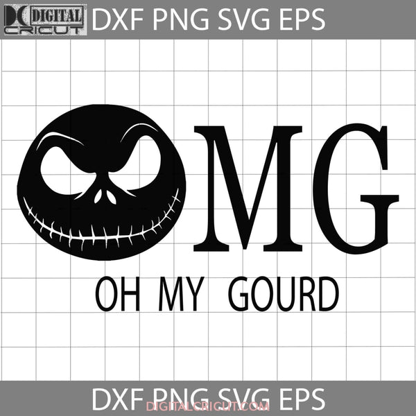 Oh My Gourd Svg The Nightmare Before Christmas Halloween Cricut File Clipart Png Eps Dxf