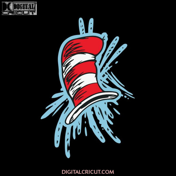 Patchy Color Hat Svg, The Cat In The Hat Svg, Dr. Seuss Svg, Dr Seuss Svg, Thing One Svg, Thing Two Svg, Fish One Svg, Fish Two Svg, The Rolax Svg, Png, Eps, Dxf