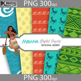 Pattern Paper Ocean Background Wallpaper 12*12Inches -300Dpi