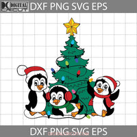 Penguin Christmas Svg Svg Cricut File Clipart Png Eps Dxf